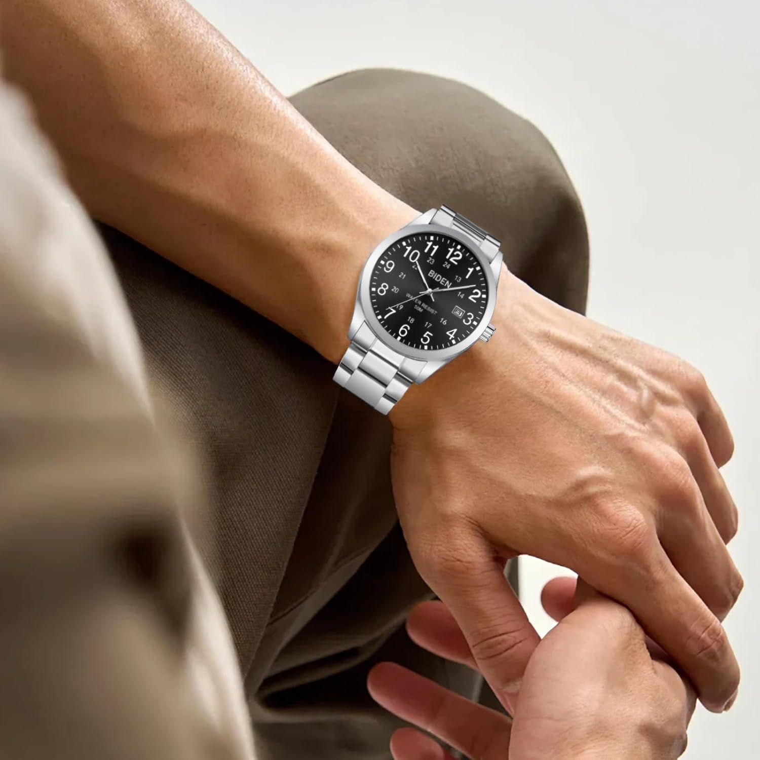 Thumbnail 5 de LN LENQIN Herren Uhr 40 mm