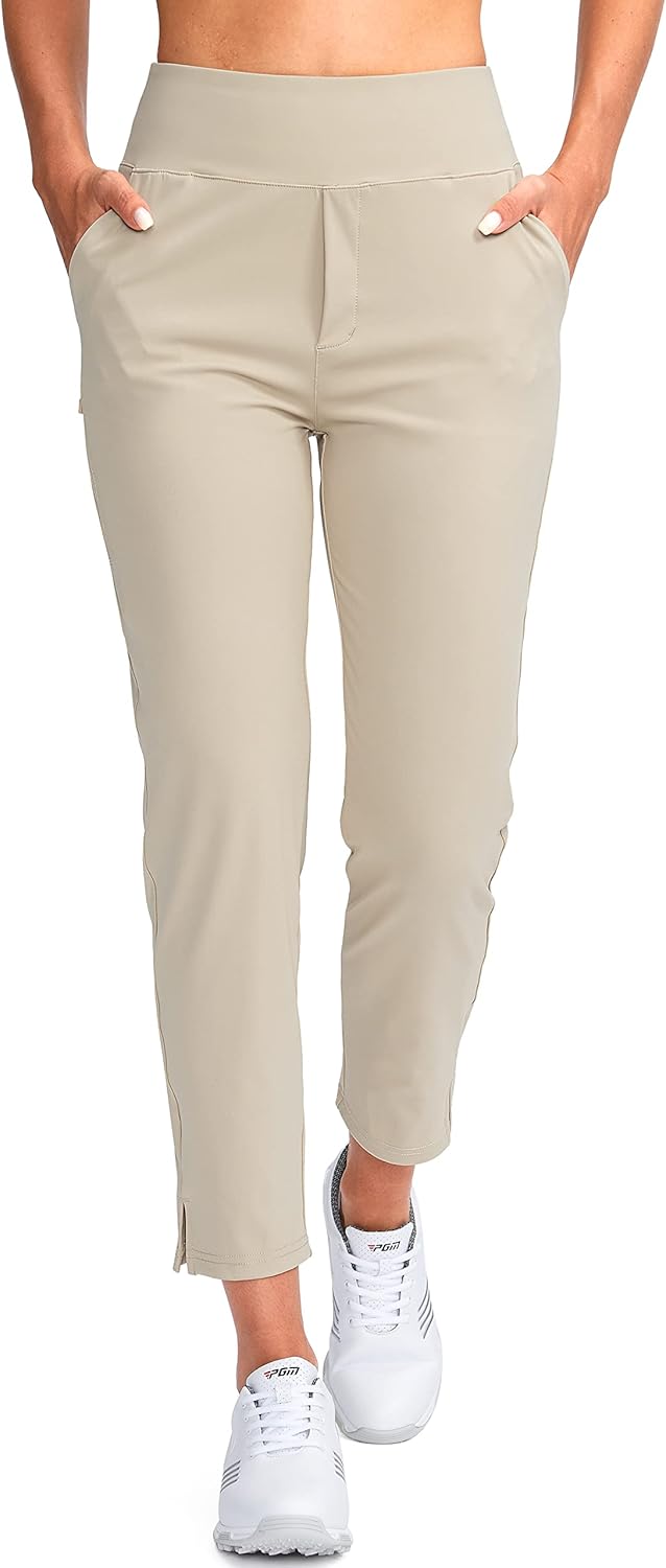 Thumbnail 5 de YYV Women's Golf Pants Stretch Work Ankle Pants with Pockets