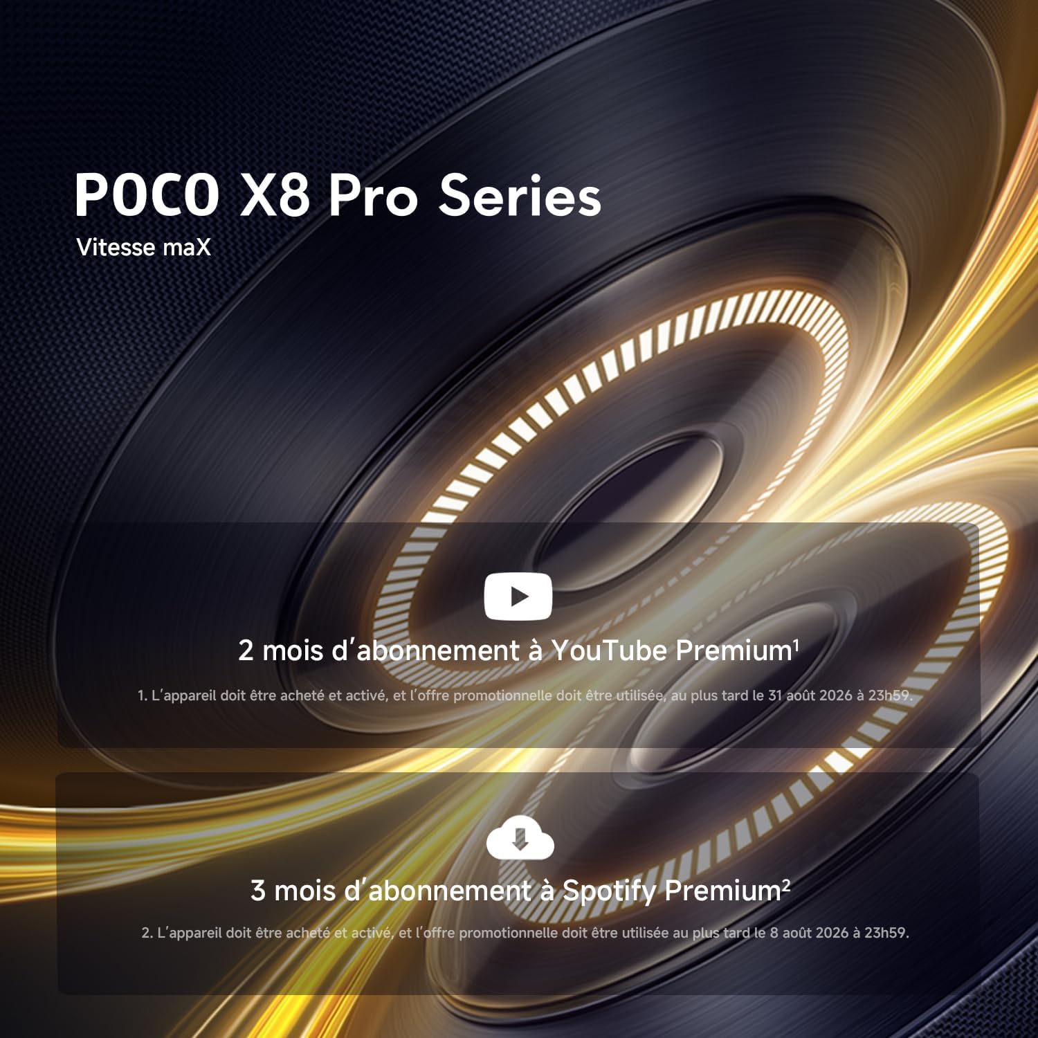 Thumbnail 1 de POCO X8 Pro Max (XIAOMI) 12+512 Go : smartphone AMOLED 6,83" 1,5K 120 Hz avec Dimensity 9500s et charge 100 W