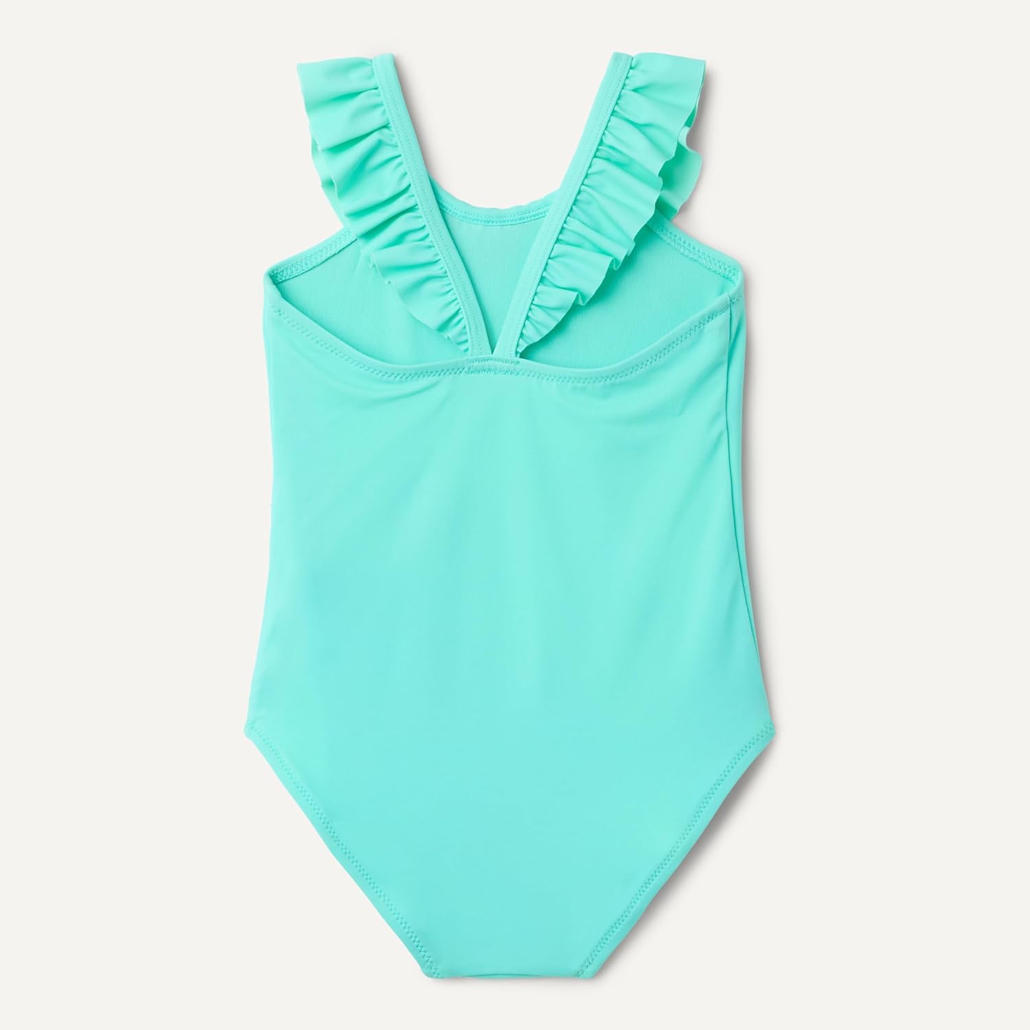Thumbnail 2 de Amazon Essentials Girls' Frill-Trimmed One-Piece Swimsuit