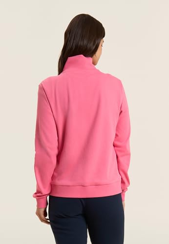 Detalle de FREDDY Tuta con Zip e Collo Alto – Logo in Perline, Rosa, Donna, Small
