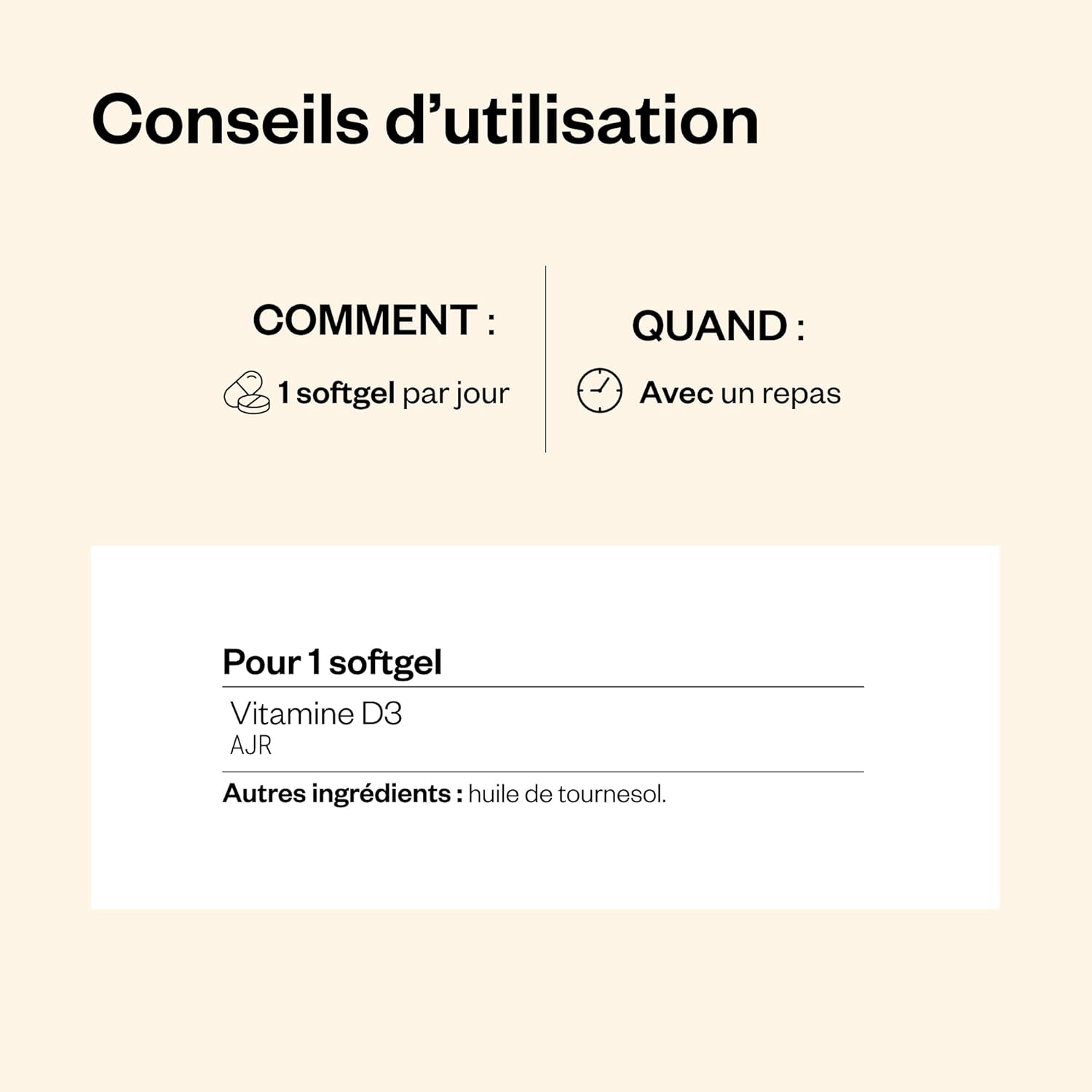 Thumbnail 5 de Vitamine D3 5000 UI de Supersmart — Dosage puissant et forme biodisponible pour le support immunitaire et osseux