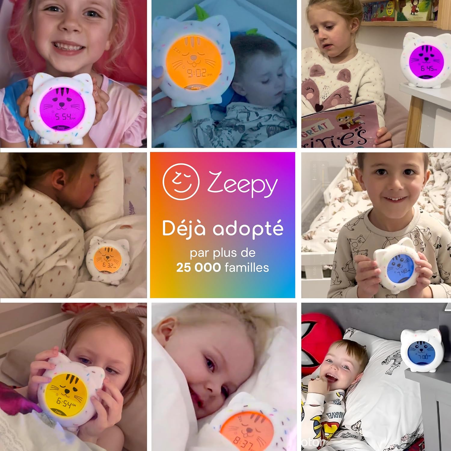 Thumbnail 6 de Zeepy Horloge Enfant 4 Phases Apprentissage Sommeil – Kip Le Chaton