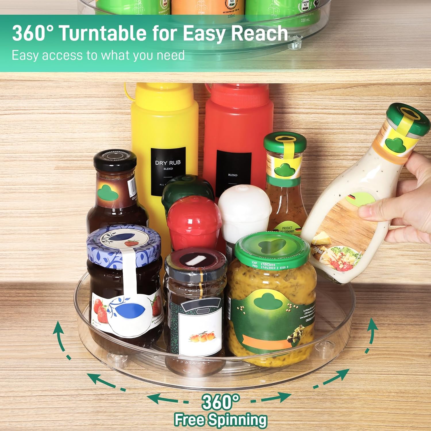Thumbnail 3 de Optish Lazy Susan Organizer, 9.5-Inch