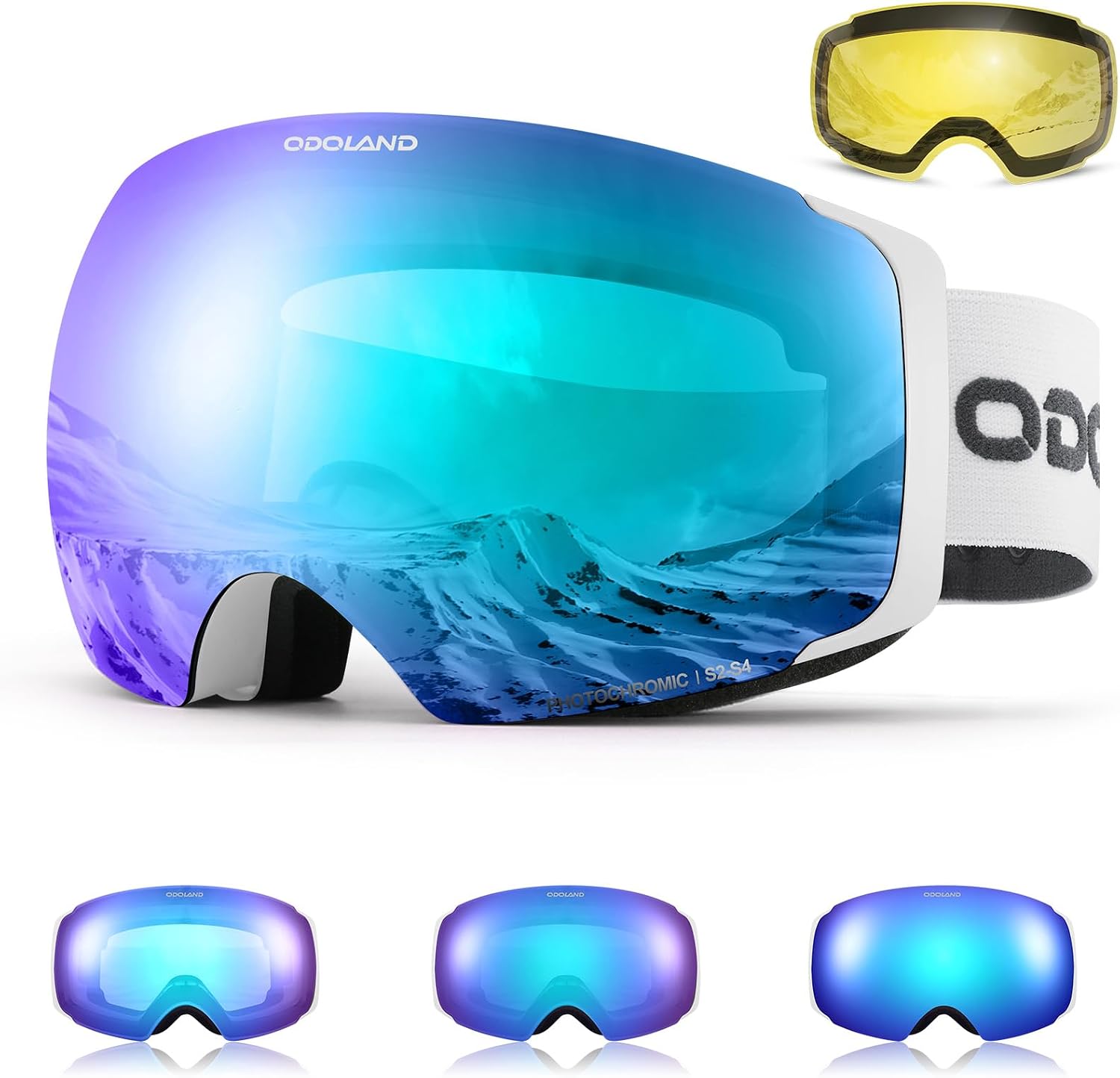 Thumbnail 6 de Odoland Skibrille VLT 80% đ„œ