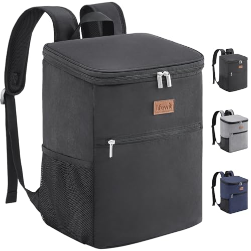 Detalle de Lifewit Mochila Nevera 24L (30 latas): térmica portátil impermeable para playa, picnic y trabajo