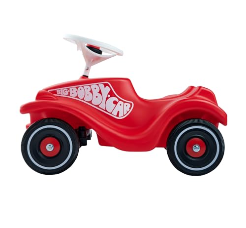 Detalle 2 de BIG-Bobby-Car Classic – Robustes Bobby Car für Kinder ab 1 Jahr, rot, belastbar bis 50 kg