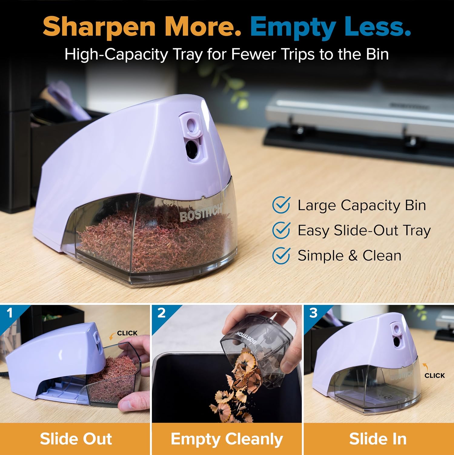 Thumbnail 6 de Bostitch Electric Pencil Sharpener