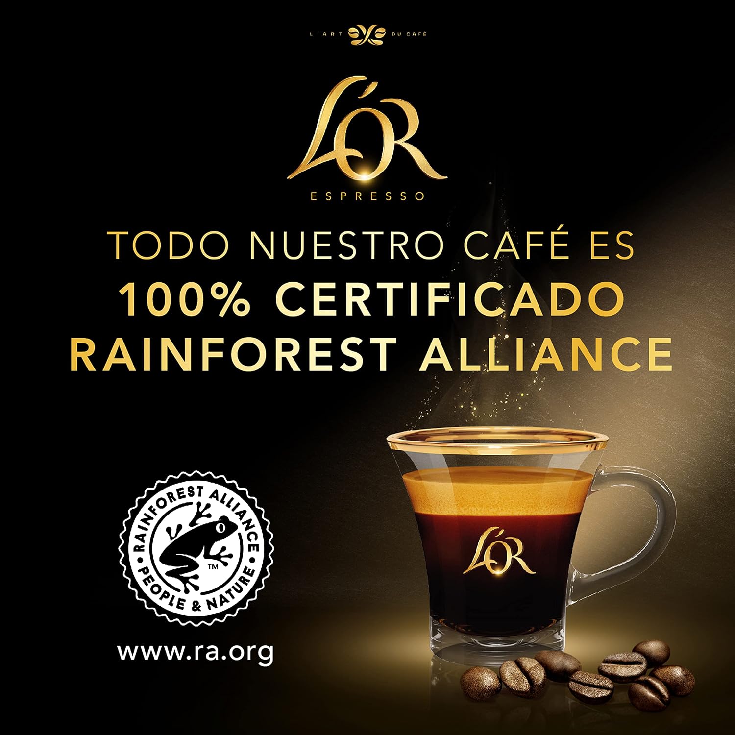 Thumbnail 6 de L'OR Espresso Cápsulas Ristretto Intensidad 11, 50 Unidades