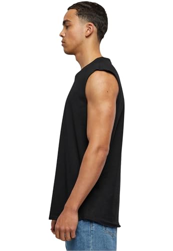 Detalle de Urban Classics Uomo Nero 3XL – Canotta estiva Open Edge, no-sleeve per allenamento
