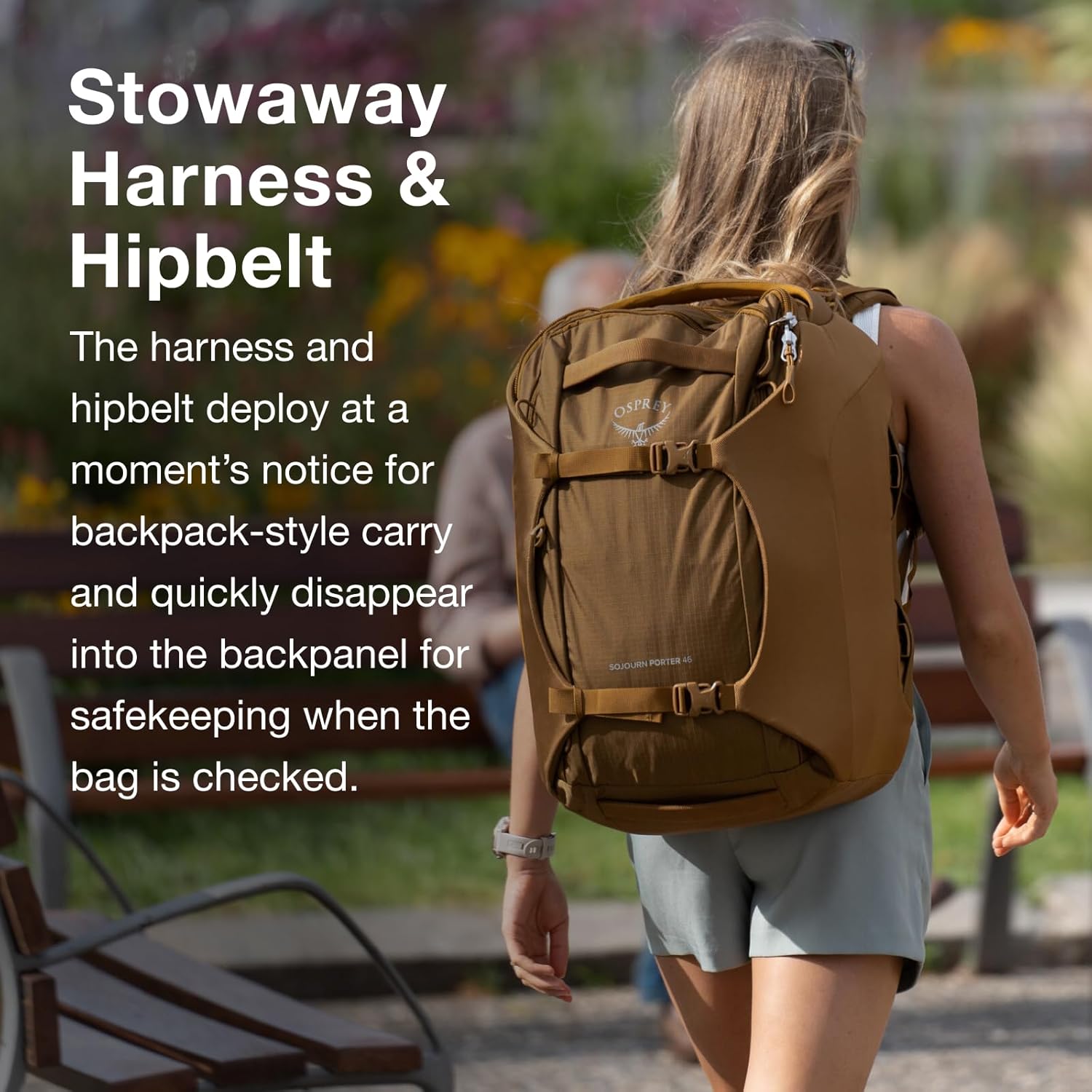 Detalle de Osprey Sojourn Porter 46L Travel Backpack