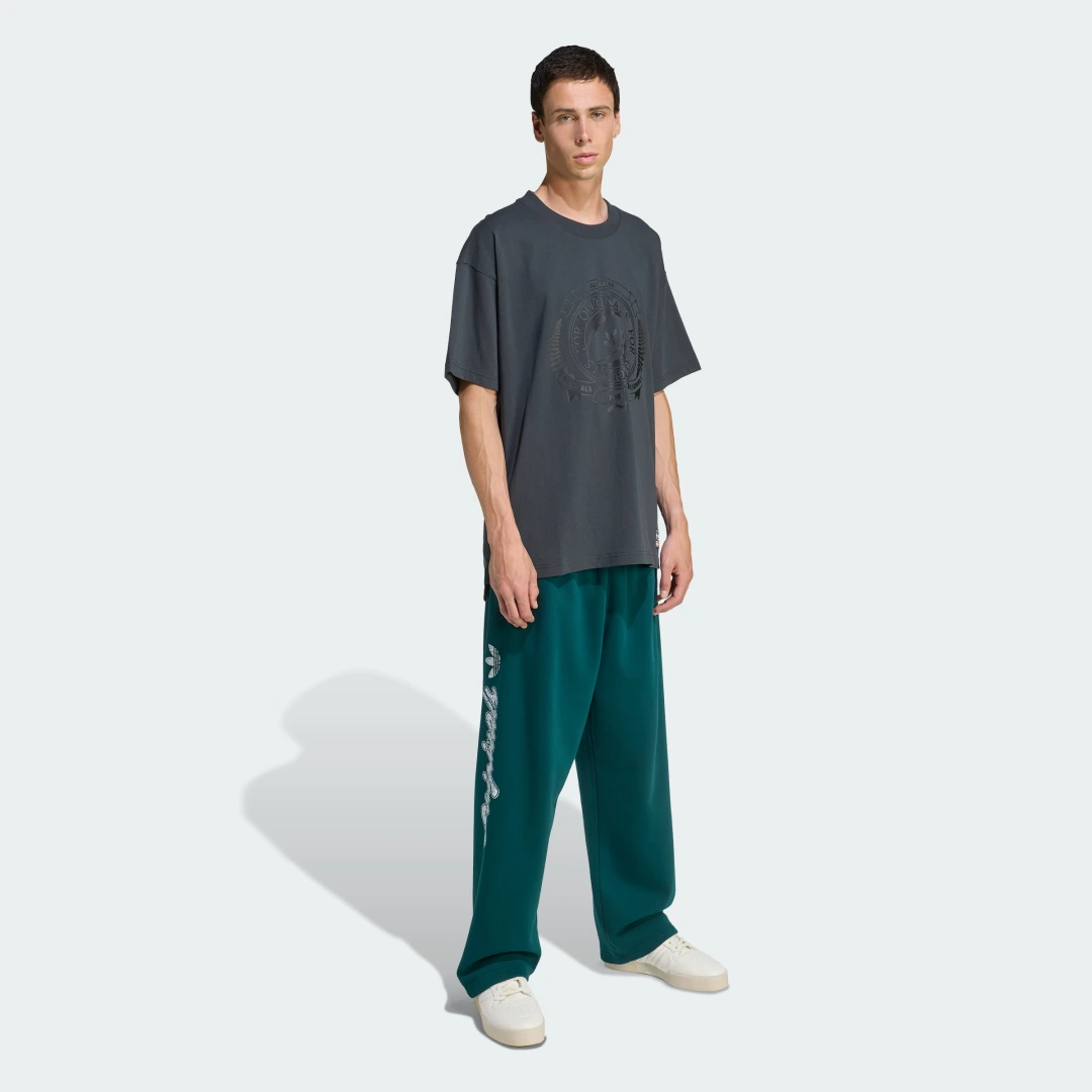 Thumbnail 2 de Camiseta holgada P/V estampada Adidas Originals & All Blacks en gris