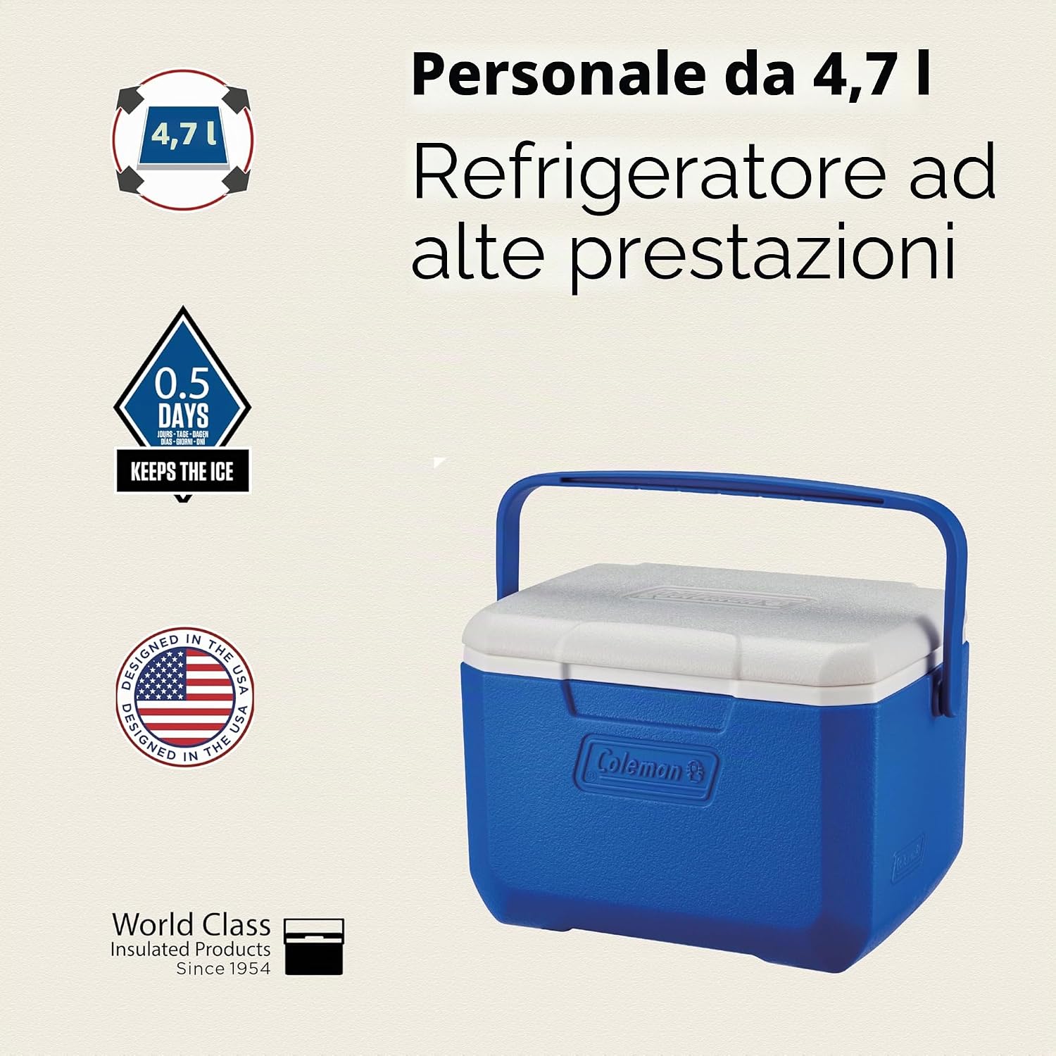 Thumbnail 1 de Coleman Nevera portatile 4 L: leggera, robusta e versatile per outdoor