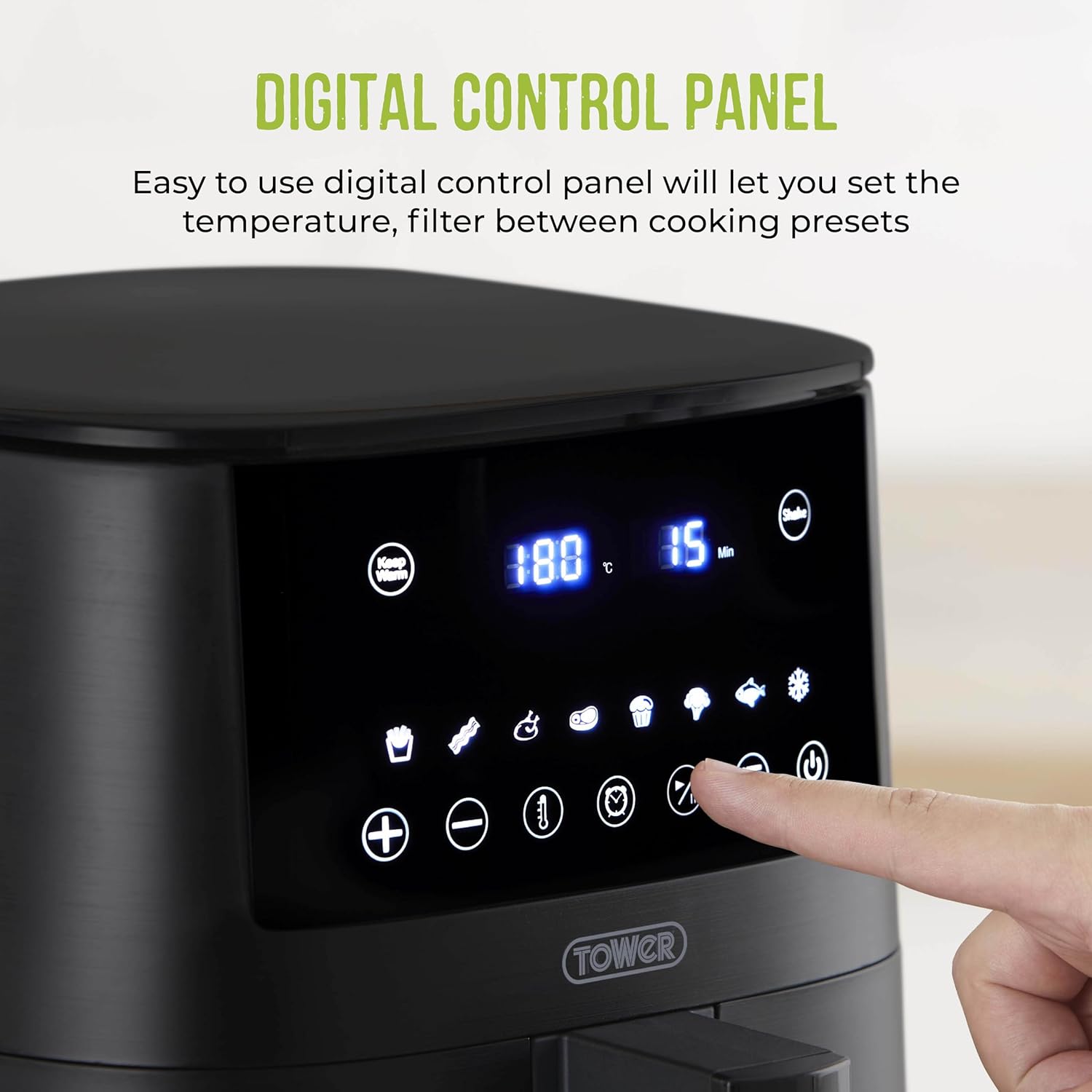 Thumbnail 6 de Tower T17147 Vortx 4.2L Digital Air Fryer