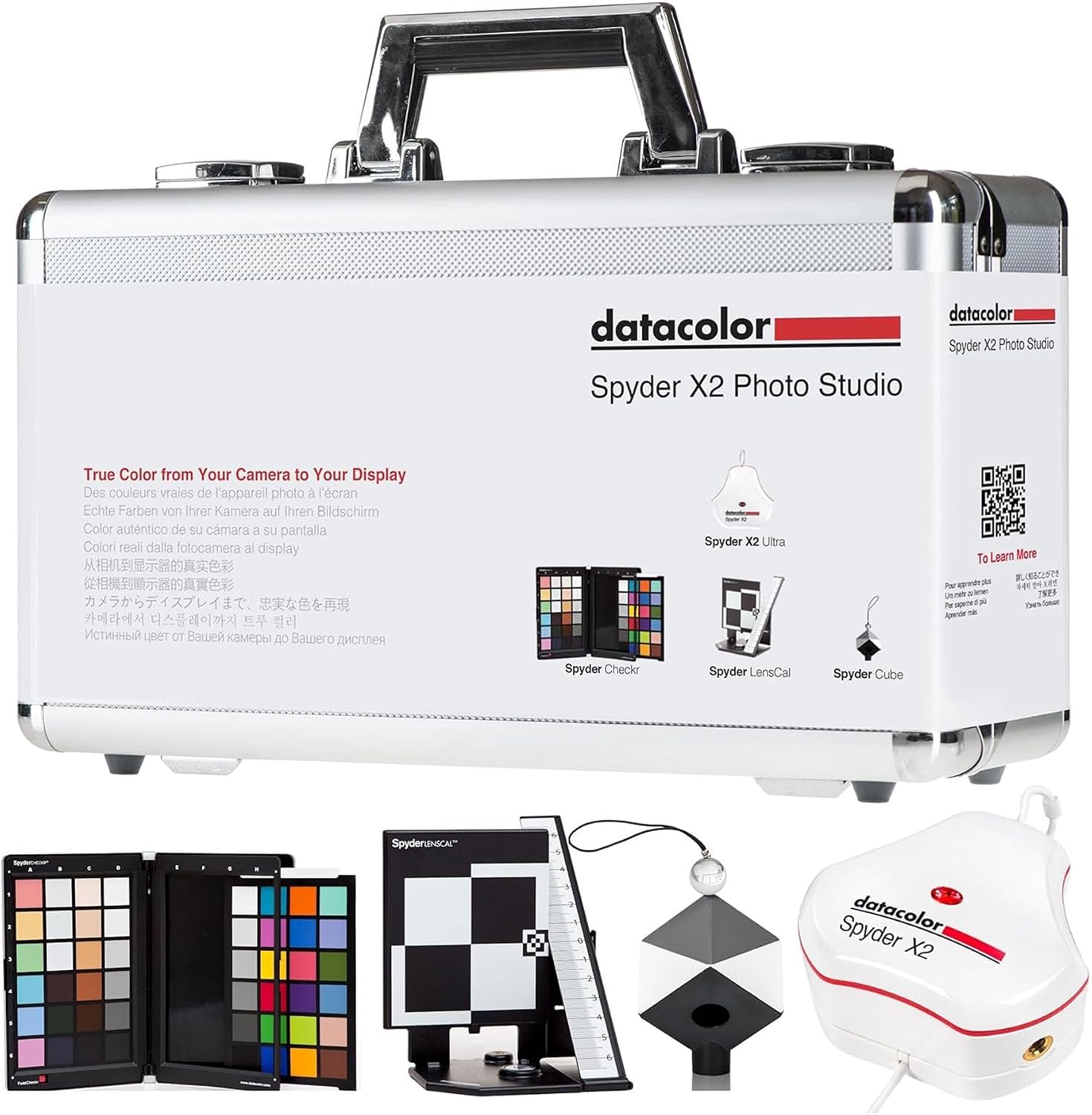 Detalle de Datacolor Spyder X2 Photo Studio Kit – zestaw do kontroli kolorów i ostrości