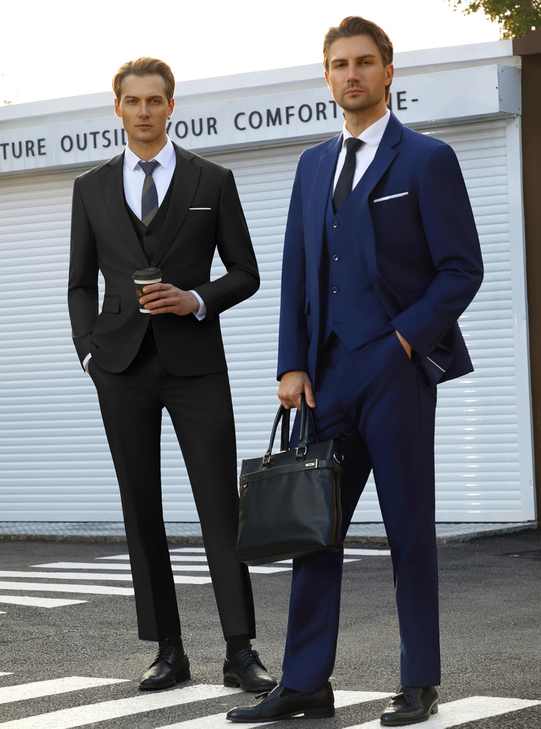 Thumbnail 6 de WULFUL Slim Fit 3-Piece Suit