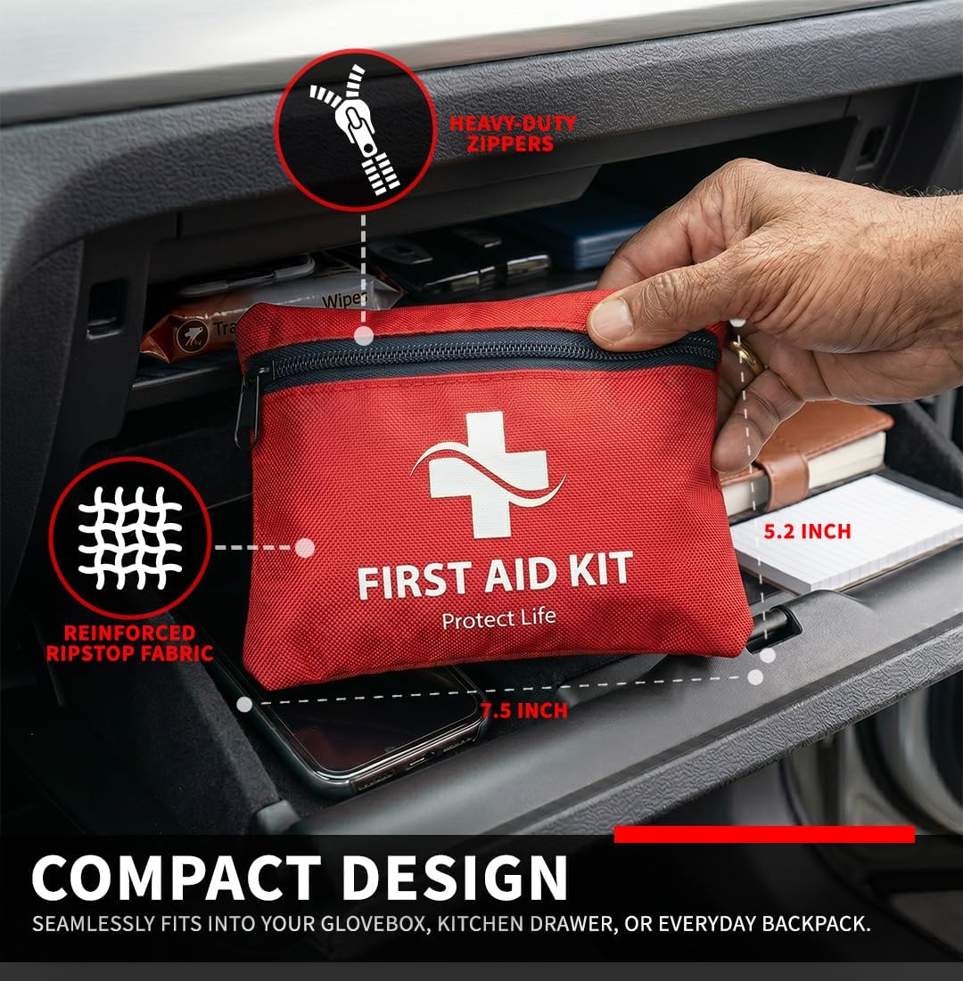 Detalle de Protect Life First Aid Kit, 100-Piece