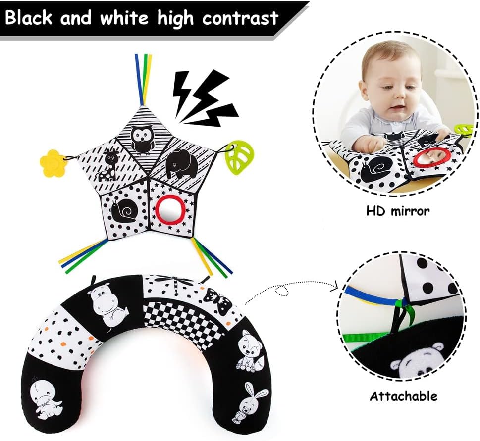 Detalle de teytoy Tummy Time Pillow with Crinkle Mat 0-6 Months