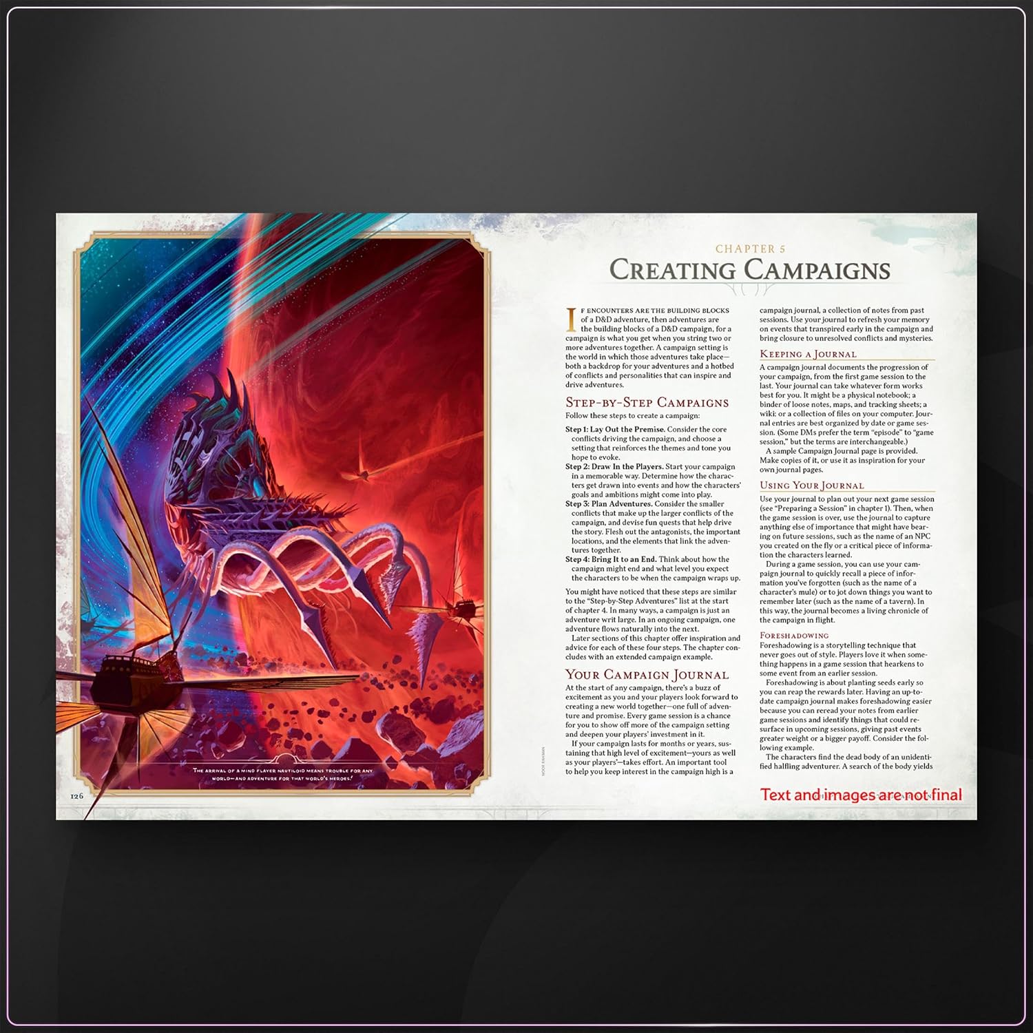 Thumbnail 1 de 2024 Dungeon Master’s Guide – Deutsche Fassung (Englische Version) | D&D Core Rulebook