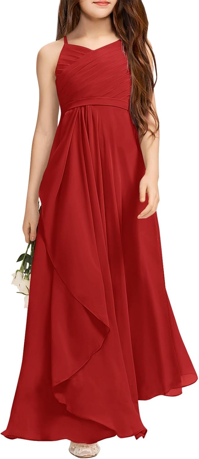 Thumbnail 5 de Imily Bela Girls A-Line Halter Dress: Junior Bridesmaid Flower Girl Gown