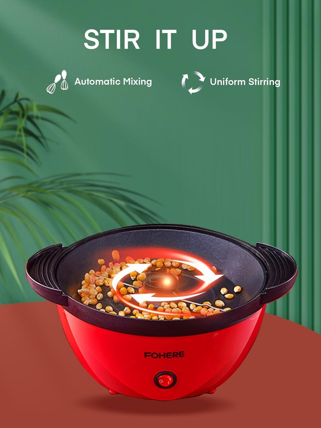 Thumbnail 5 de FOHERE Popcorn Maker 3.5L