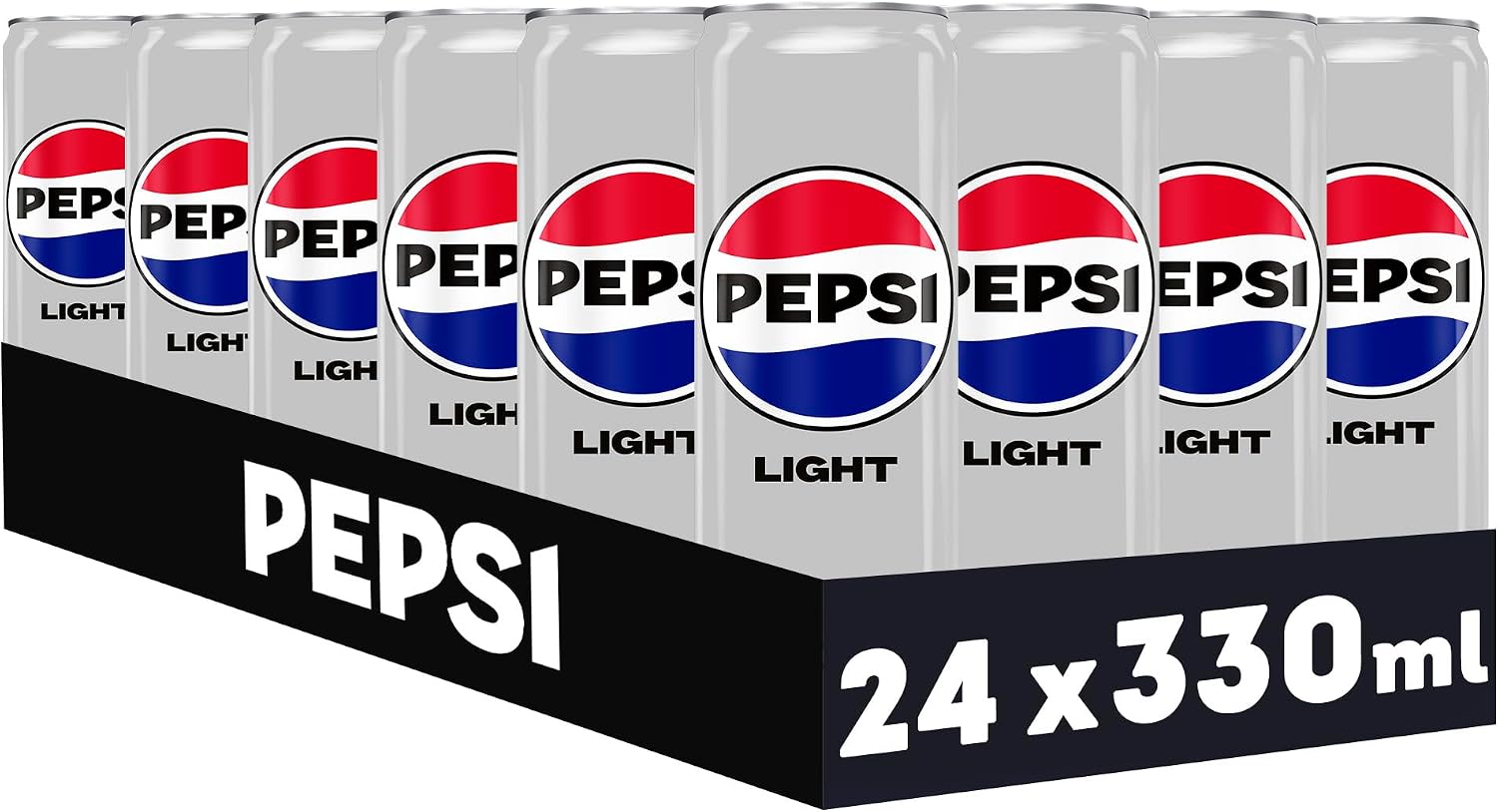 Detalle 1 de Pepsi Light 24 latas de refresco bajo en calorías 🥤