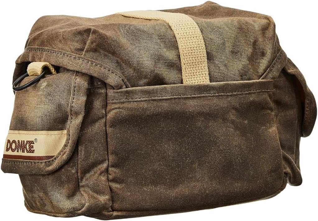 Detalle de Domke F-8 RuggedWear – mała torba naramienna z płótna, 2,6 l