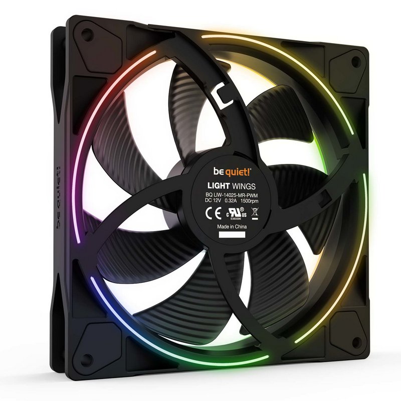 Detalle 2 de Be Quiet! Light Wings Pack 3 Ventiladores 140mm