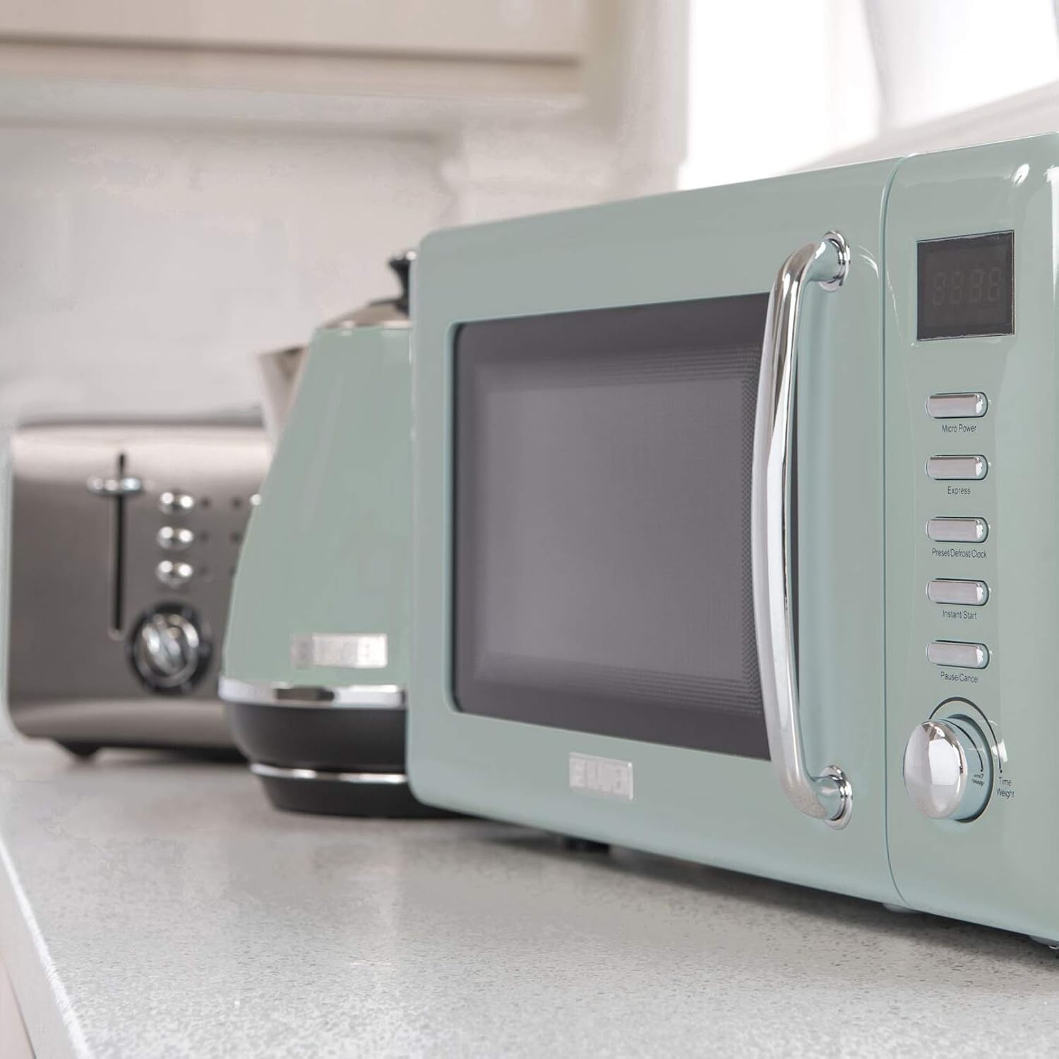 Detalle de HADEN Microwave 20L 800W in Cotswold Green