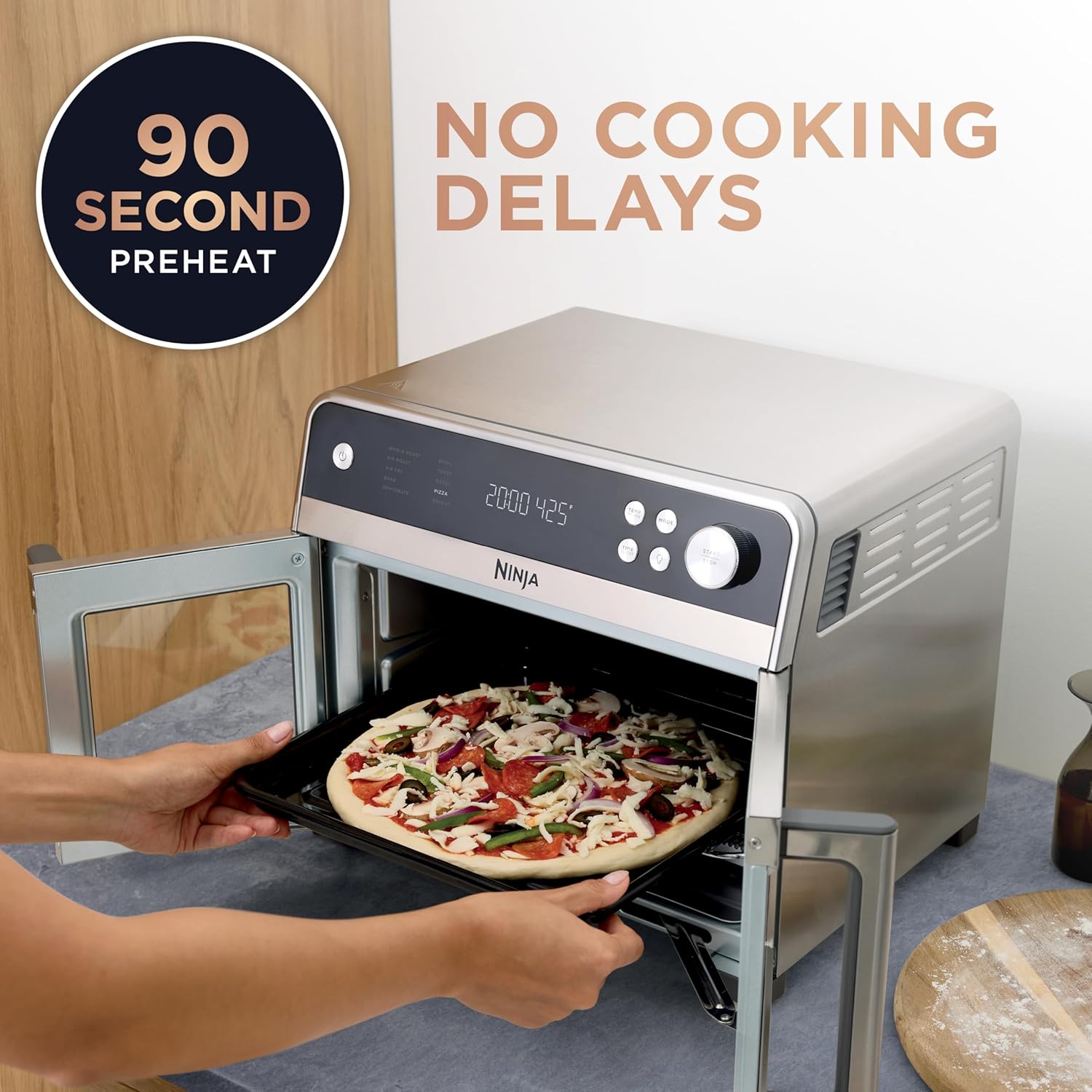 Thumbnail 6 de Ninja FO101 French Door Premier Air Fryer 5-qt