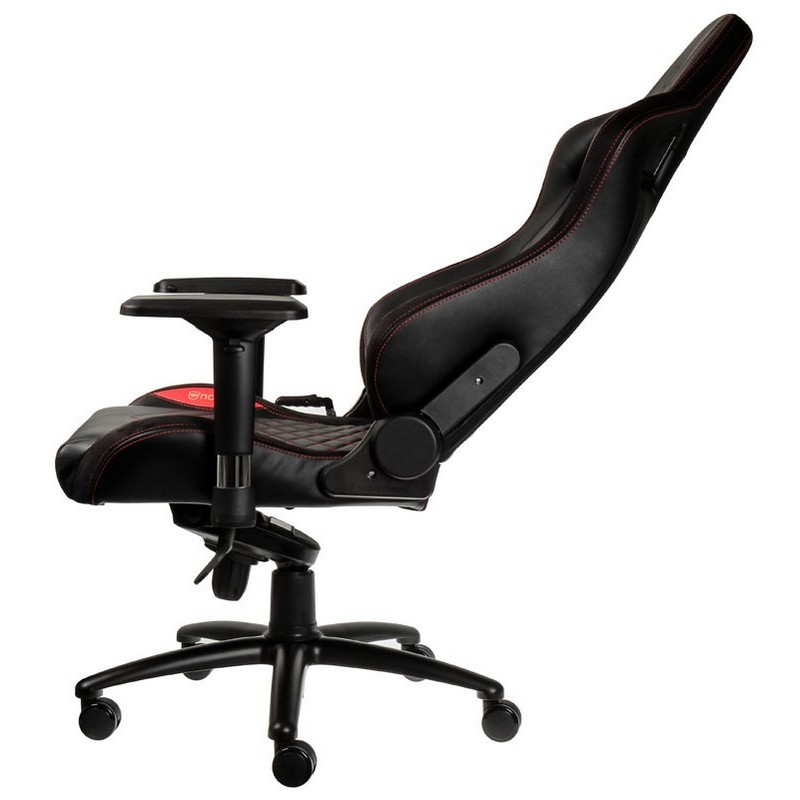 Detalle de Noblechairs Epic Silla Gaming Negra/Roja