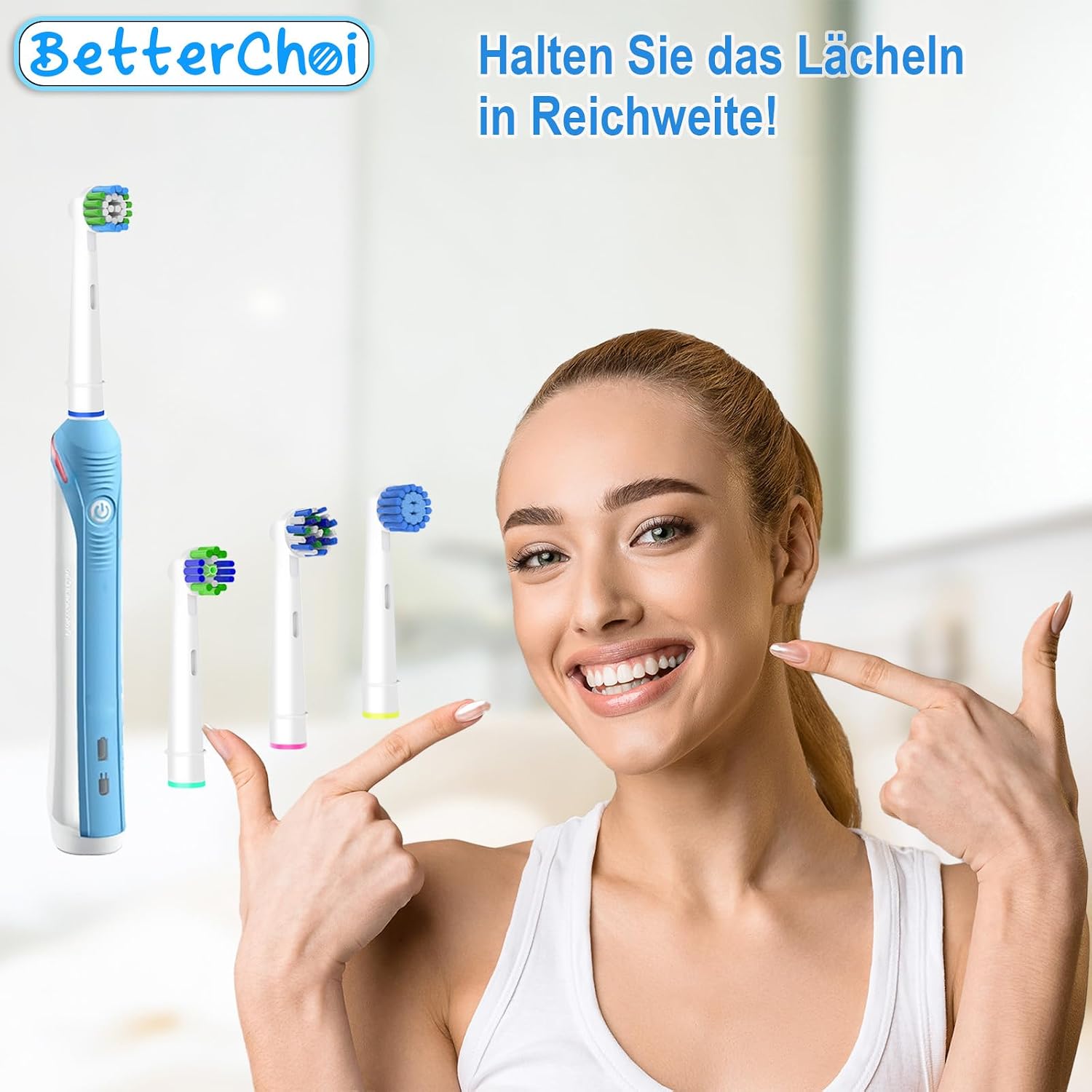 Thumbnail 6 de Oral B Compatible 16‑count Replacement Brush Heads 🪥