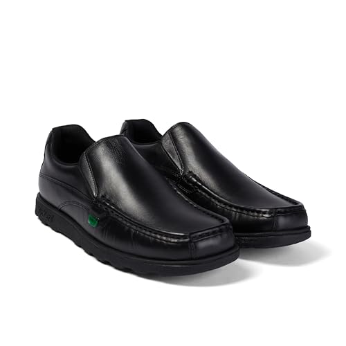 Detalle de Kickers Fragma Slip On Moc Toe Leather Shoes for Men