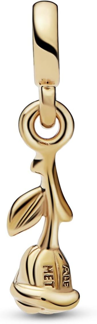 Detalle de PANDORA Me Herz Vierblättriges Kleeblatt Medaillon-Charm 763034C01 Anhänger – 925-Sterling