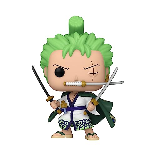 Detalle de Funko Pop! Animation: One Piece - Roronoa Zoro, Figurine en Vinyle à Collectionner