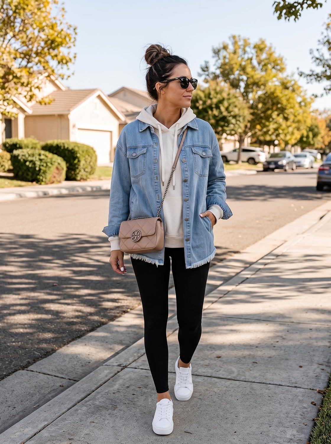 Detalle 2 de Dokotoo Women's Oversized Denim Jacket casual jean jacket