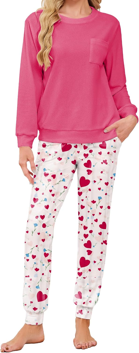 Detalle de Famulily Women's Fleece Pyjamas Set