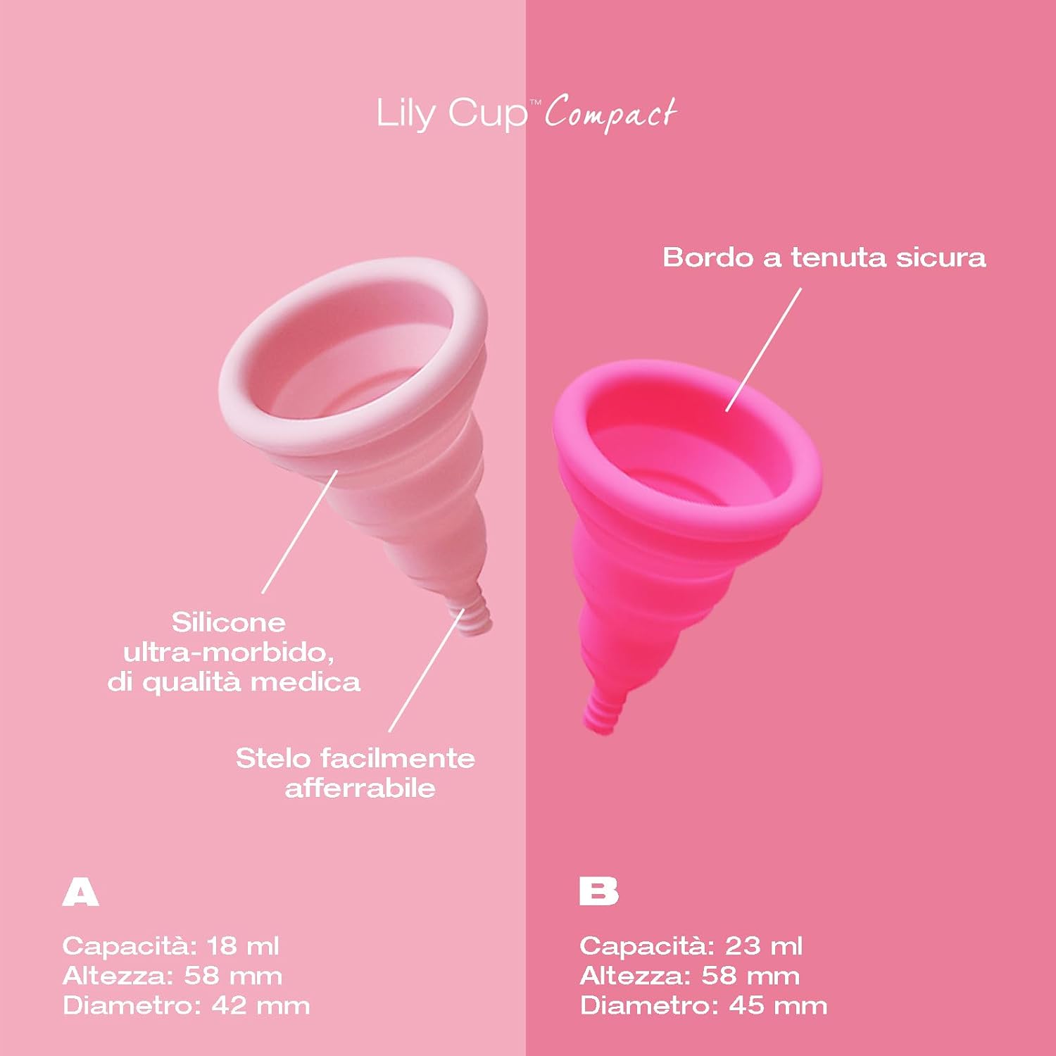 Thumbnail 4 de INTIMINA Lily Cup Compact misura B 🩸