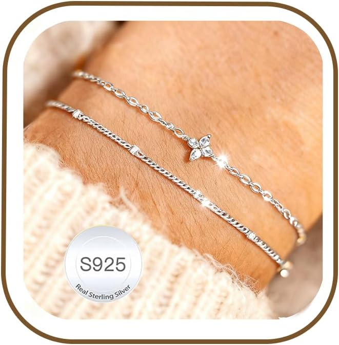 Detalle de Avotto Silberarmband 16,5 cm aus 925 Silber