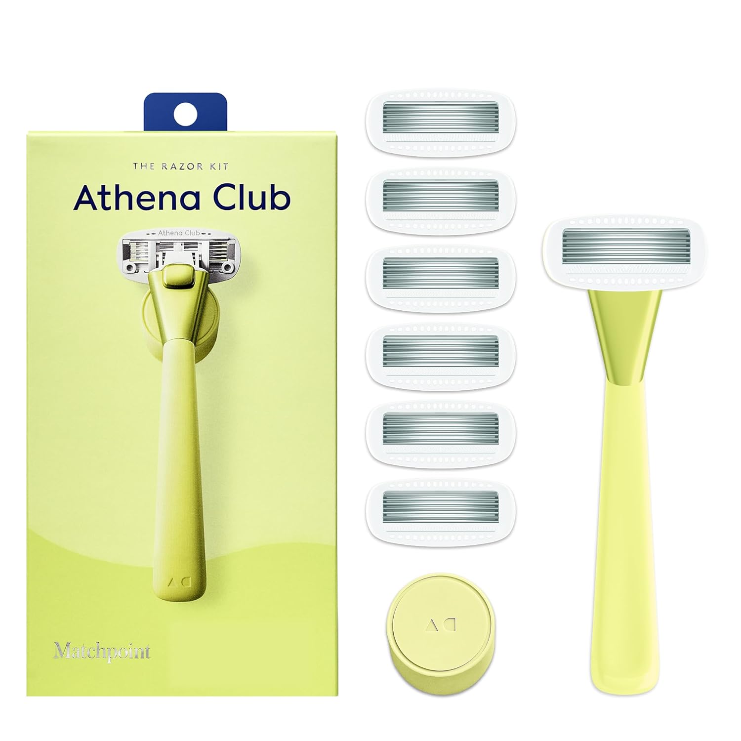 Athena Club Women’s Razor Kit 5-Blade Cartridge Razor