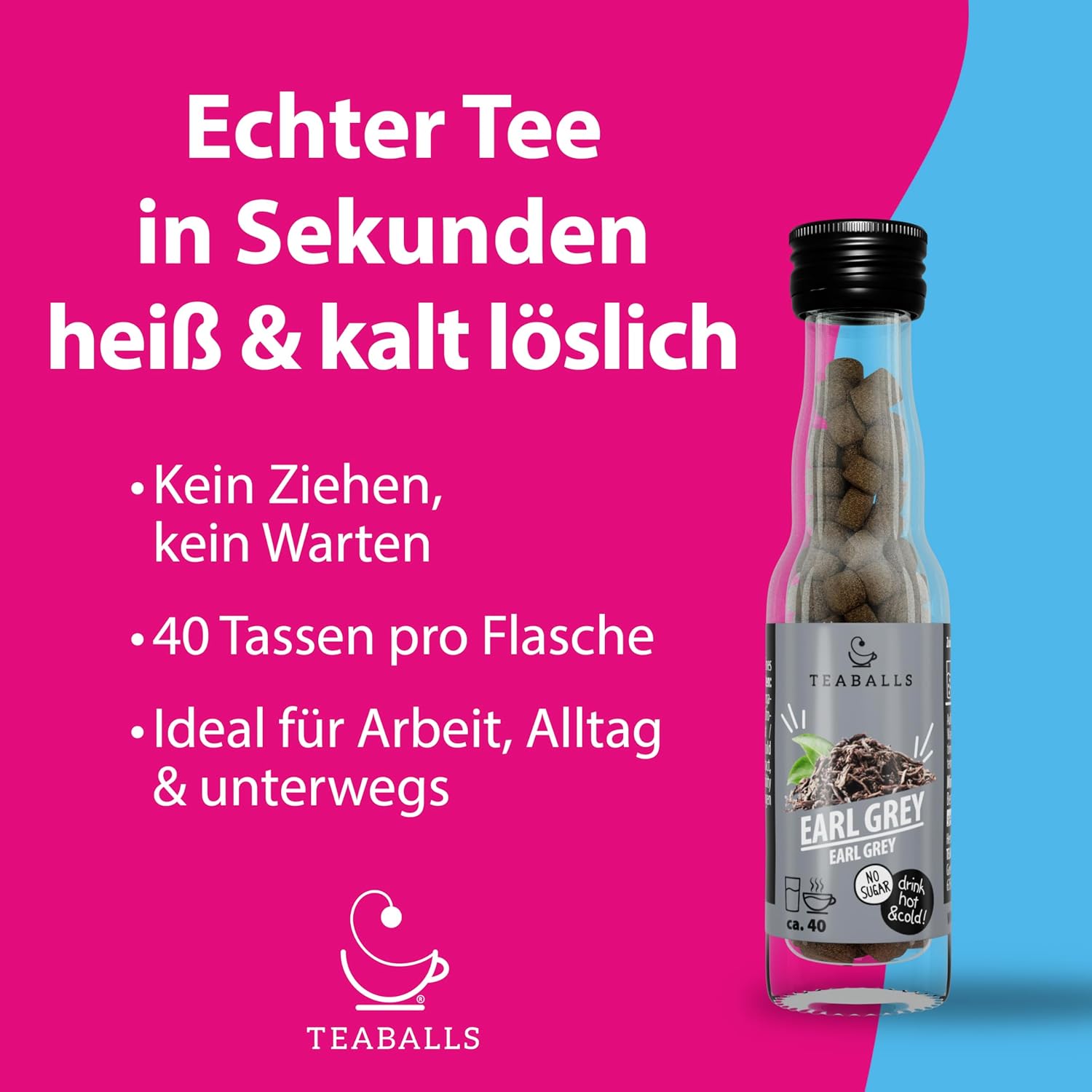 Detalle 2 de Earl Grey Instant Tee in 40 Tassen