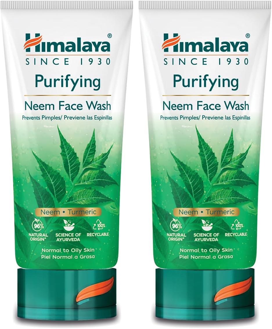 Detalle de HIMALAYA HERBALS Neem Gel Detergente Viso Purificante al Neem – 2 x 150 ml