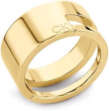 Thumbnail 1 de Calvin Klein Geometric Essentials anello da donna in acciaio inossidabile 316L (oro o argento)
