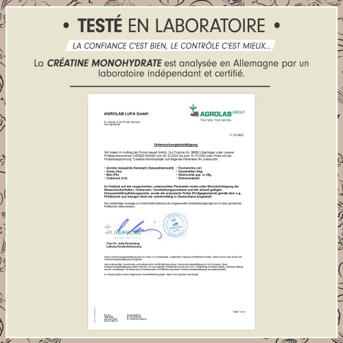 Thumbnail 4 de ProFuel Créatine Monohydrate Poudre 500g – créatine mono micronisée, vegan, dosage élevé