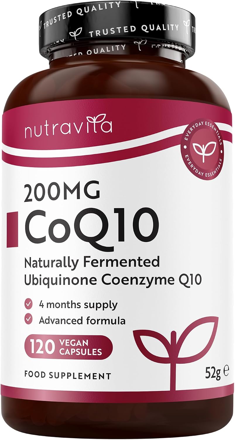 Detalle de Nutravita Coenzima Q10 200 mg - 120 cápsulas