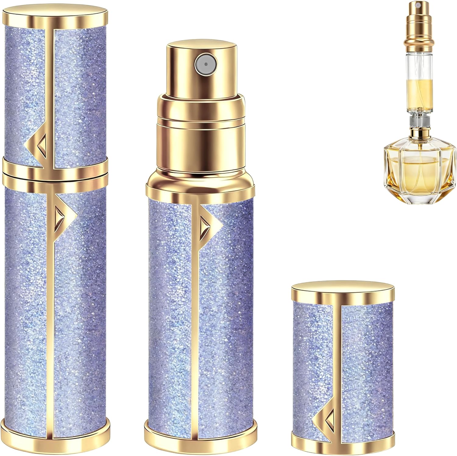 Detalle de EYECURL 5ml Perfume Atomiser Pocket Leakproof