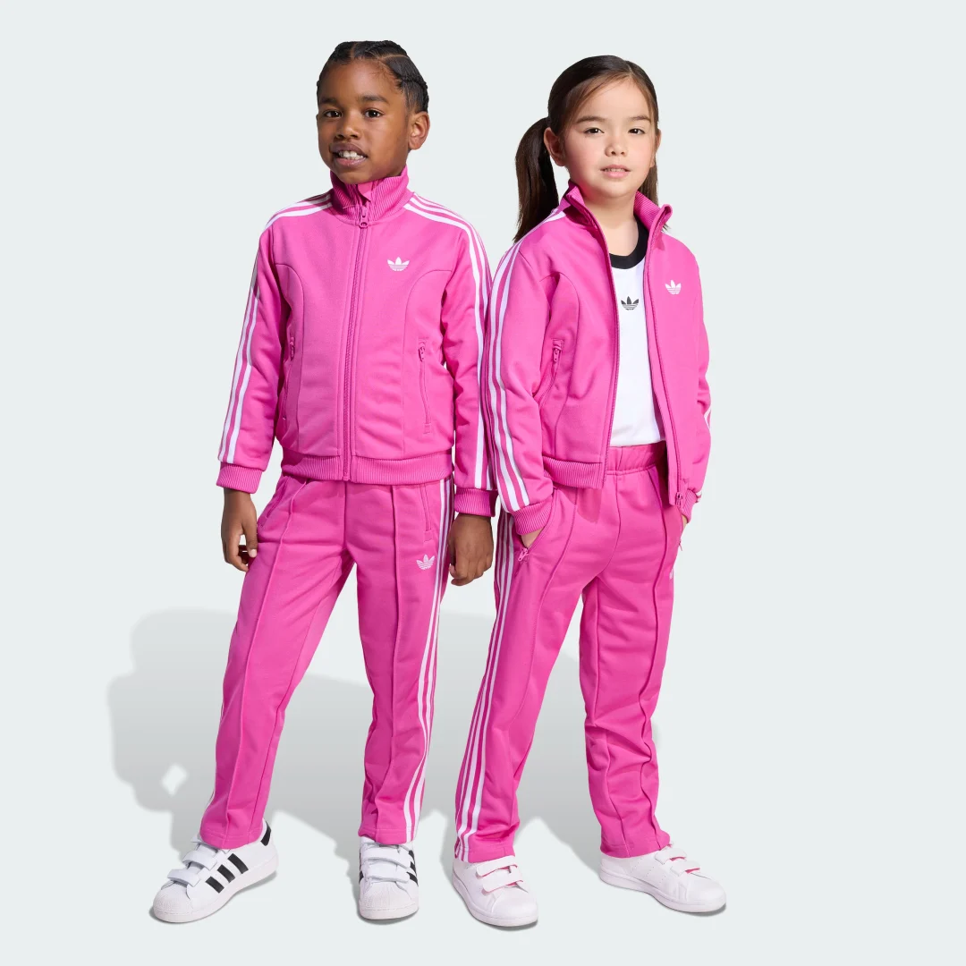 Detalle de Chándal AOP (infantil) de Adidas, rosa
