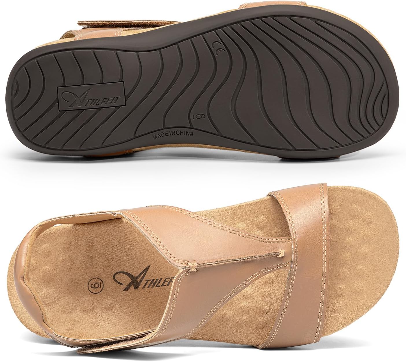 Thumbnail 5 de Athlefit Orthopedic Sandals for Women with Arch Support