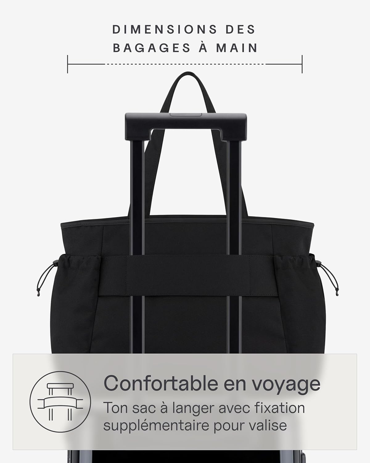 Thumbnail 4 de Kapten & Son Shopper Hellvi Diaper Set: Sac à langer 25 L avec fixation pour poussette et valise, trousse de toilette, matelas et porte-bouteille isotherme