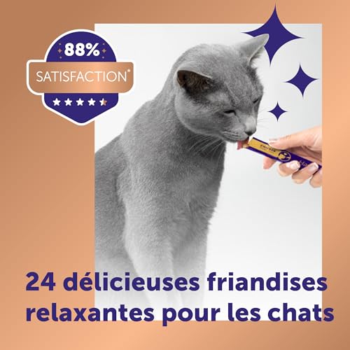 Detalle 2 de FELIWAY friandises apaisantes pour chats, 24 sticks